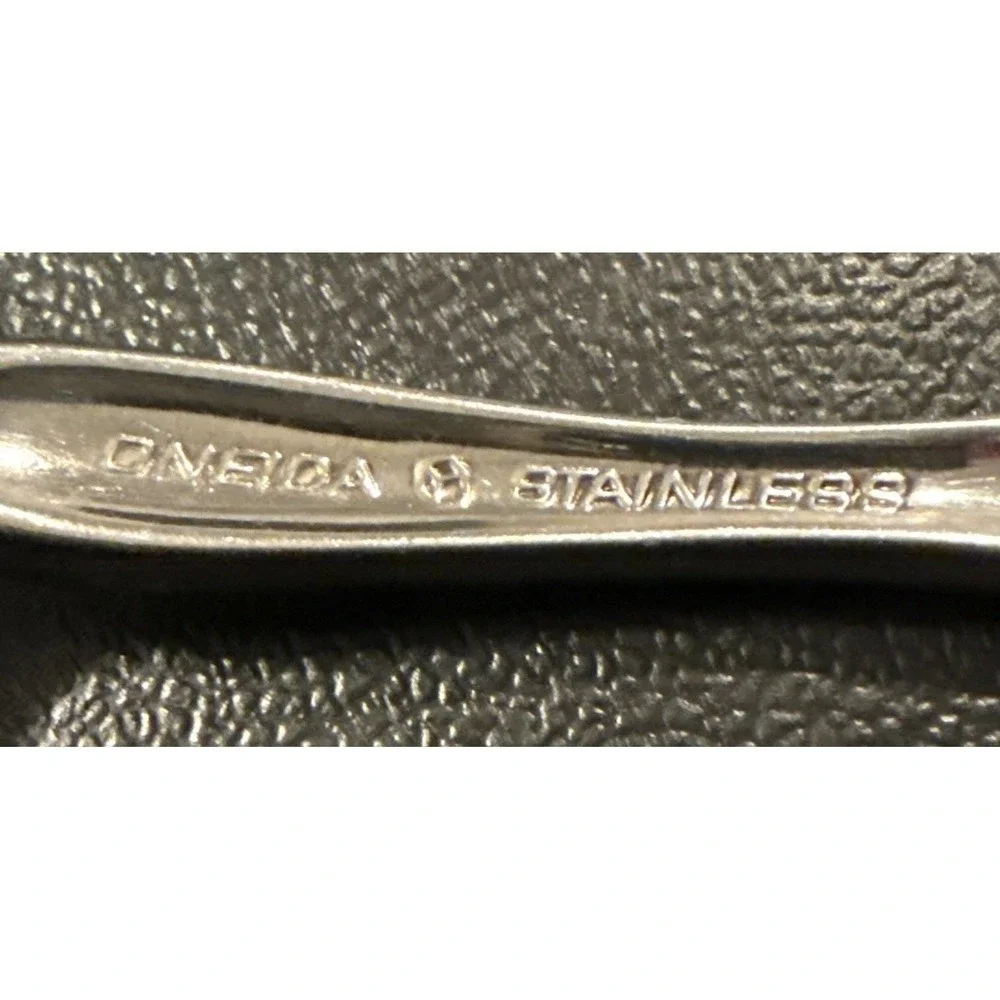Oneida Michelangelo Heirloom Cube Salad Forks‎ Fork Set Of 6 Stainless Flatware